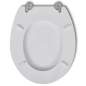 Preview:  Toilettensitz MDF Deckel ohne Absenkautomatik Design Weiß