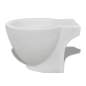 Preview:  Toilette und Bidet Set Weiß Keramik
