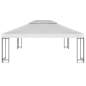 Preview:  Pavillon Abdeckung Ersatzdach 310 g/m² Cremeweiß 3×4 m