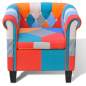 Preview:  Sessel mit Patchwork-Design Stoff 