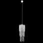 Preview: Kristall Anhänger Kronlampe 26 x 70 cm