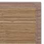 Preview: Teppich Bambus Braun Rechteckig 80x300 cm