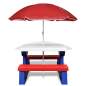 Preview:  Kinder-Picknicktisch mit Schirm