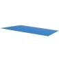 Preview: Rechteckige Pool-Abdeckung PE Blau 549 x 274 cm
