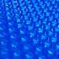 Preview: Rechteckige Pool-Abdeckung PE Blau 549 x 274 cm