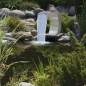 Preview:  Garten-Wasserfall Pool-Fontäne Edelstahl 45×30×60 cm  
