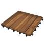 Preview:  Terrassenfliesen 20 Stk. Vertikales Muster 30x30 cm Akazienholz