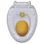 Mobile Preview:  Toilettensitz mit Absenkautomatik Erwachsene/Kinder Weiß & Gelb