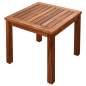 Preview:  Sonnenliege mit Tisch Massivholz Akazie und Textilene