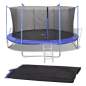 Preview:  Sicherheitsnetz PE Schwarz für 4,26 m Runde Trampoline