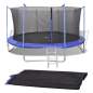 Preview:  Sicherheitsnetz PE Schwarz für 4,57 m Runde Trampoline