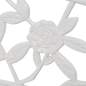 Preview:  Gartenbank 100 cm Aluminiumguss Weiß