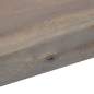 Preview:  Konsolentisch Grau 115 x 35 x 76 cm Massivholz Akazie und Eisen