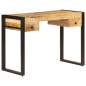 Preview:  Schreibtisch mit 2 Schubladen 110 x 50 x 77 cm Mangoholz Massiv