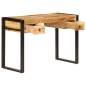 Preview:  Schreibtisch mit 2 Schubladen 110 x 50 x 77 cm Mangoholz Massiv