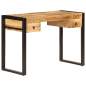 Preview:  Schreibtisch mit 2 Schubladen 110 x 50 x 77 cm Mangoholz Massiv