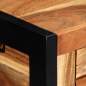 Preview:  Sideboard 120x35x75 cm Akazie Massivholz