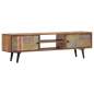 Preview:  TV-Schrank 140×30×40 cm Massivholz Akazie