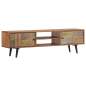 Preview:  TV-Schrank 140×30×40 cm Massivholz Akazie