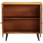 Preview:  Sideboard 80x30x75 cm Massivholz Akazie