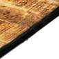 Preview:  Esstisch 180 x 90 x 76 cm Raues Mango-Massivholz