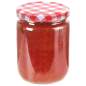 Preview:  Marmeladengläser mit Weißem/Rotem Deckel 96 Stk. 230 ml