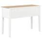 Preview:  Schreibtisch Weiß 109,5 x 45 x 77,5 cm Holz