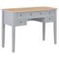 Preview:  Schreibtisch Grau 109,5 x 45 x 77,5 cm Holz