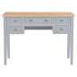 Preview:  Schreibtisch Grau 109,5 x 45 x 77,5 cm Holz