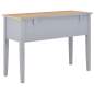 Preview:  Schreibtisch Grau 109,5 x 45 x 77,5 cm Holz