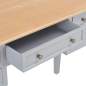 Preview:  Schreibtisch Grau 109,5 x 45 x 77,5 cm Holz