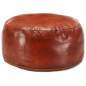 Preview:  Pouf Hellbraun 60 x 30 cm Echtes Ziegenleder