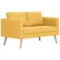 Preview:  2-Sitzer-Sofa Stoff Gelb