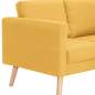 Preview:  2-Sitzer-Sofa Stoff Gelb