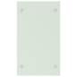 Preview:  Brennholzregal Weiß 40 x 35 x 60 cm Glas