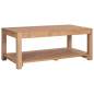 Preview:  Couchtisch 100x50x40 cm Massivholz Teak