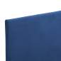 Preview:  Bettgestell Blau Stoff 90×200 cm