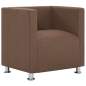 Preview:  Clubsessel Braun Polyester