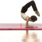 Preview:  Aufblasbare Gymnastikmatte mit Pumpe 300×100×10 cm PVC Rosa