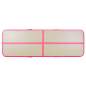 Preview:  Aufblasbare Gymnastikmatte mit Pumpe 300×100×10 cm PVC Rosa