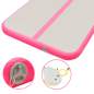 Preview:  Aufblasbare Gymnastikmatte mit Pumpe 300×100×10 cm PVC Rosa