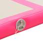 Preview:  Aufblasbare Gymnastikmatte mit Pumpe 300×100×10 cm PVC Rosa