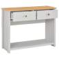 Preview:  Konsolentisch Grau 97x35x76 cm