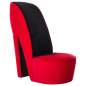 Preview:  Stuhl in Stöckelschuh-Form Rot Samt