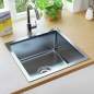 Preview:  Handgefertigte Küchenspüle Edelstahl
