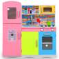 Preview:  Kinderspielküche MDF 80 x 30 x 85 cm Mehrfarbig