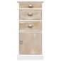 Preview:  Beistellschrank 38x28x86 cm Massivholz Paulownia