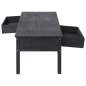 Preview:  Couchtisch Schwarz 100×50×45 cm Holz