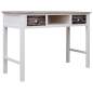 Preview:  Schreibtisch Braun 110 × 45 × 76 cm Holz