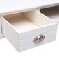 Preview:  Schreibtisch Weiß 110×45×76 cm Holz